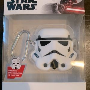 Storm trooper silicone AirPod case